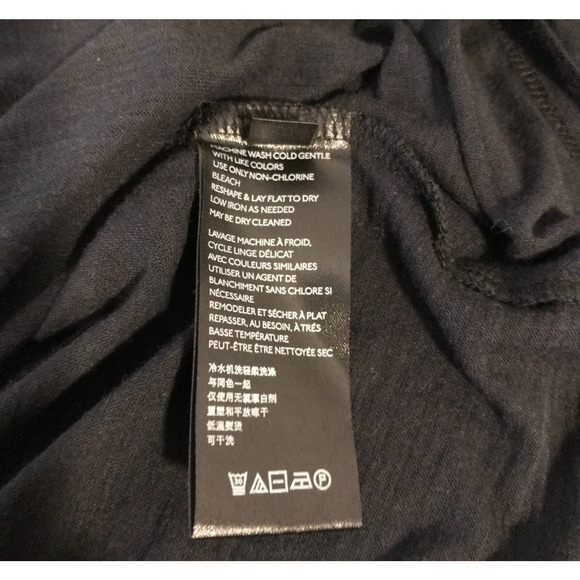 Anthropologie Gloria Off-The-Shoulder Black Top - Size Small - Picture 10 of 14